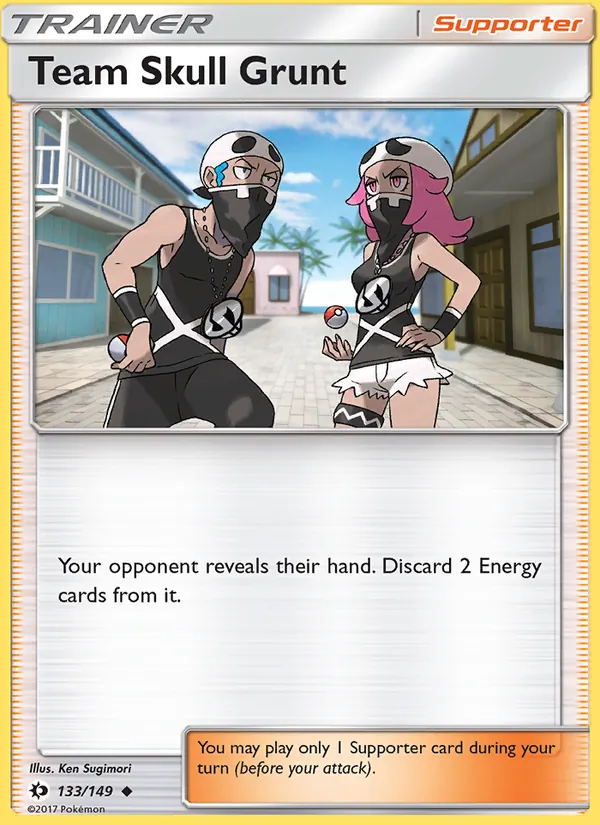 Team Skull Grunt 133/149 Sun & Moon