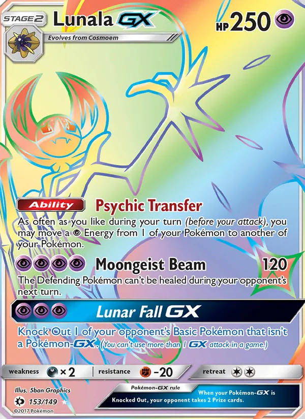 Lunala GX 153/149 Sun & Moon