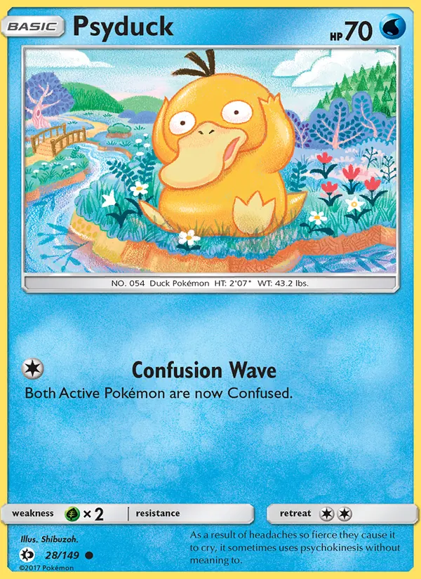 Psyduck 28/149 Sun & Moon