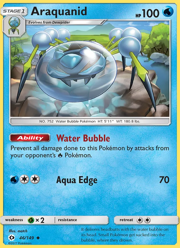 Araquanid 46/149 Sun & Moon