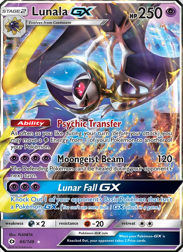 Lunala GX 66/149 Sun & Moon