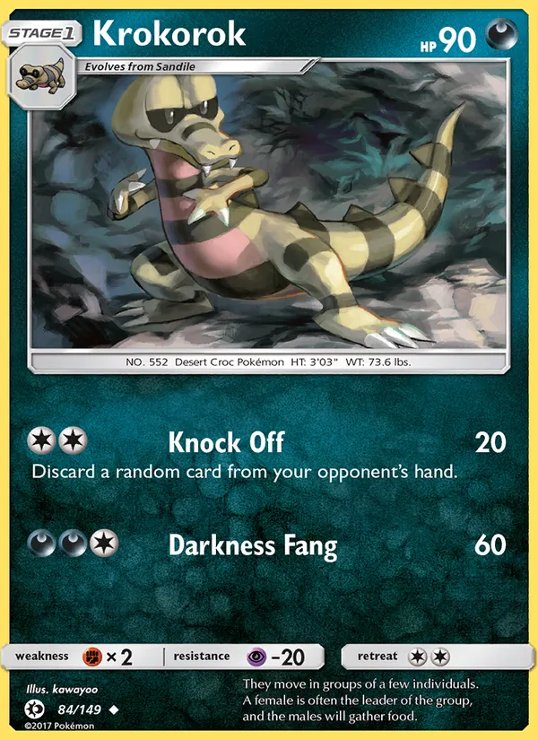 Krokorok 84/149 Sun & Moon