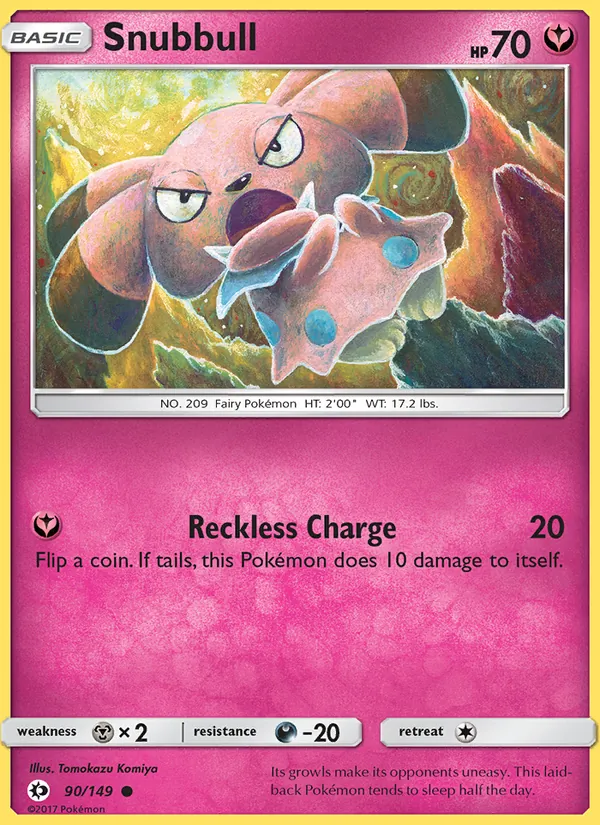 Snubbull 90/149 Sun & Moon