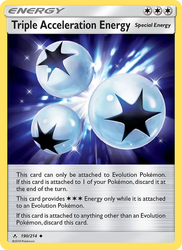 Triple Acceleration Energy 190/214 Unbroken Bonds