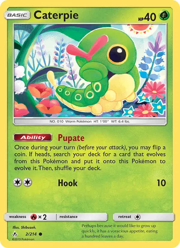 Caterpie 2/214 Unbroken Bonds