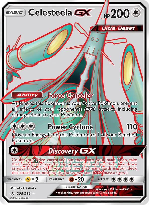 Celesteela GX 208/214 Unbroken Bonds