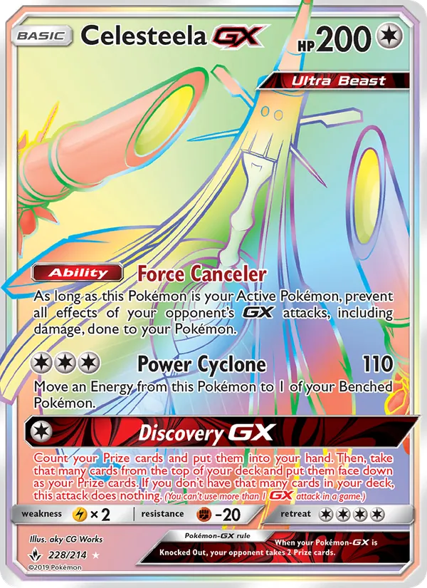 Celesteela GX 228/214 Unbroken Bonds