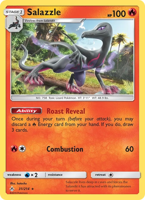 Salazzle 31/214 Unbroken Bonds