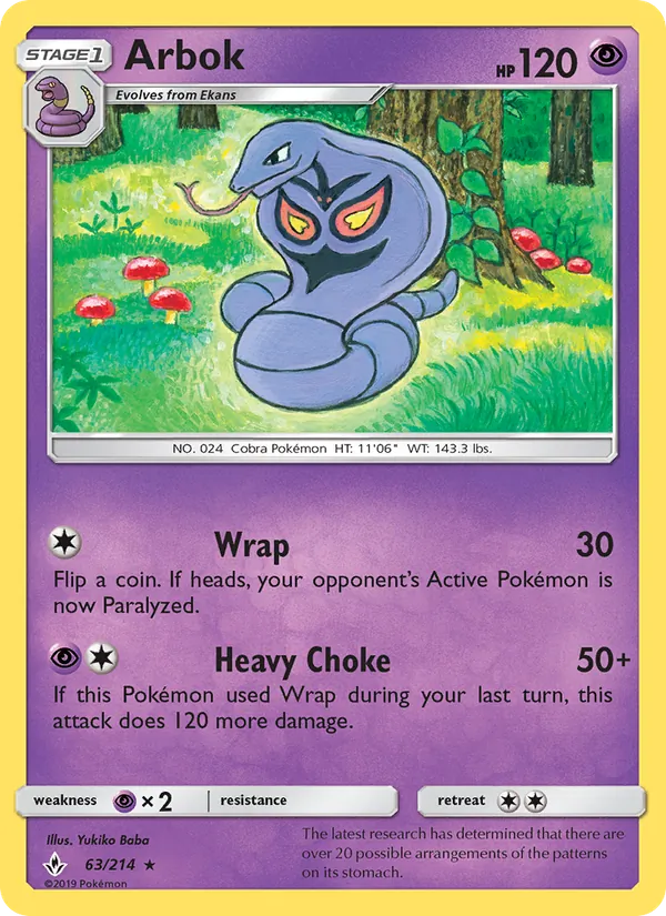 Arbok 63/214 Unbroken Bonds