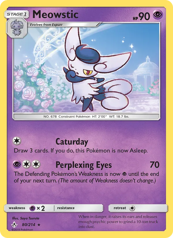 Meowstic 80/214 Unbroken Bonds