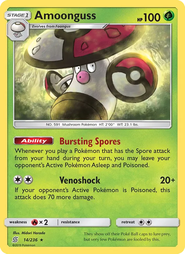 Amoonguss 14/236 Unified Minds