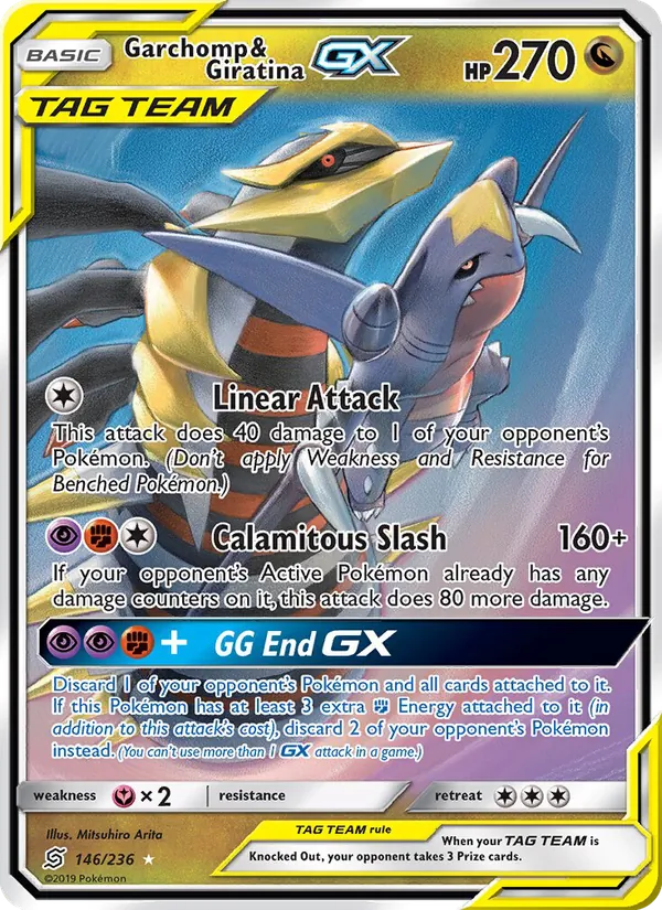 Garchomp & Giratina GX 146/236 Unified Minds