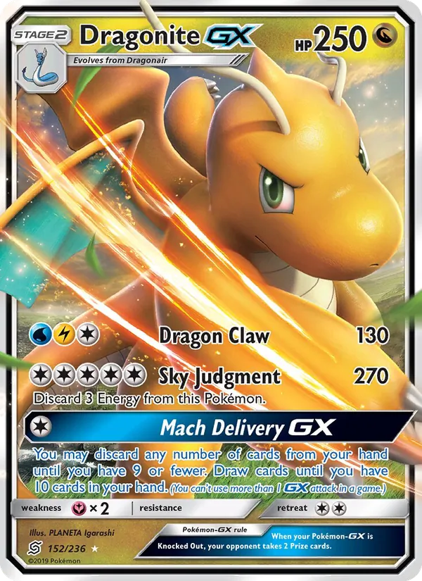 Dragonite GX 152/236 Unified Minds