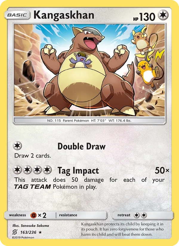 Kangaskhan 163/236 Unified Minds