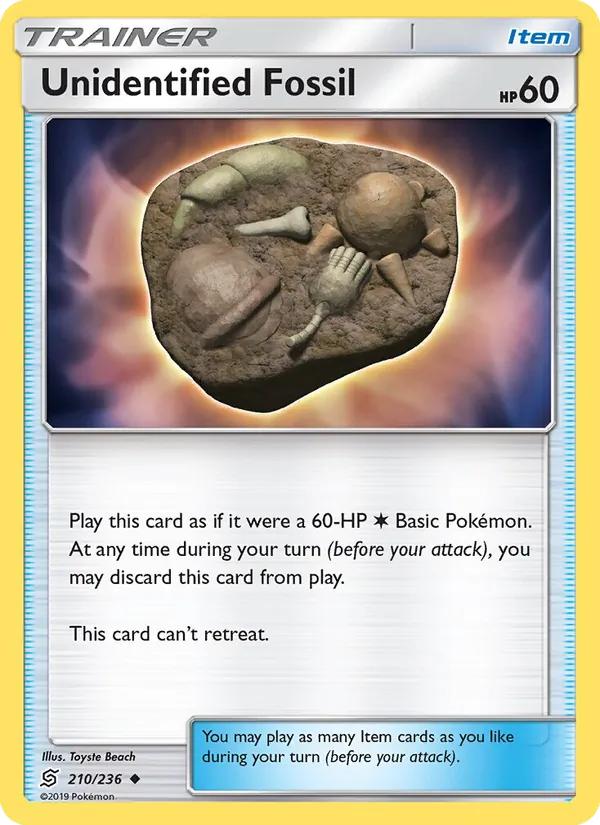 Unidentified Fossil 210/236 Unified Minds