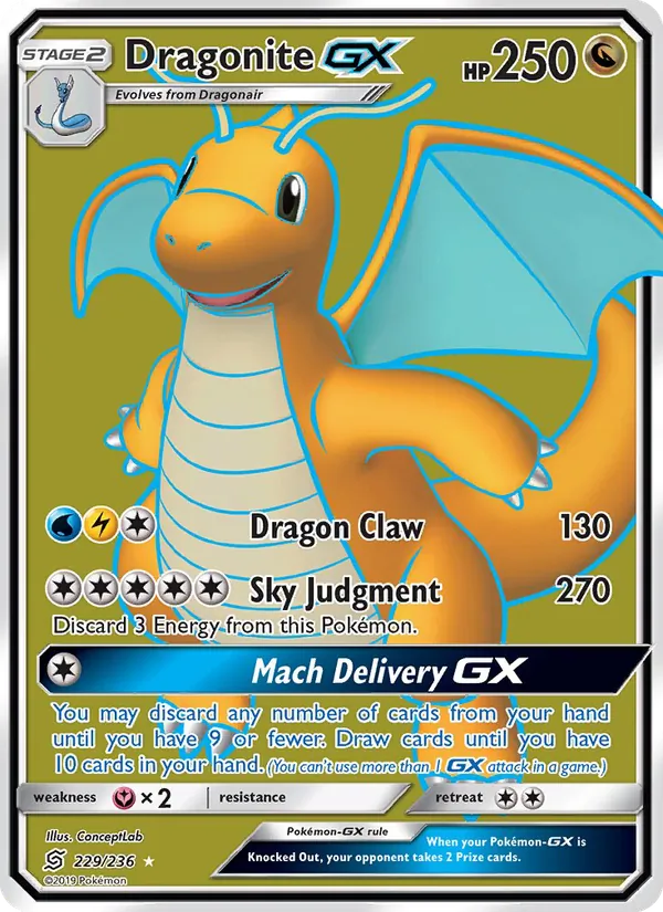 Dragonite GX 229/236 Unified Minds