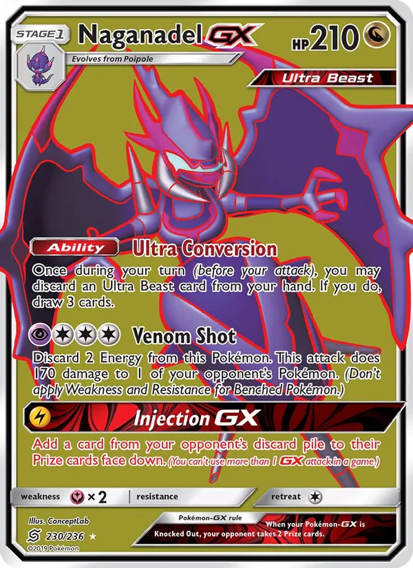 Naganadel GX 230/236 Unified Minds