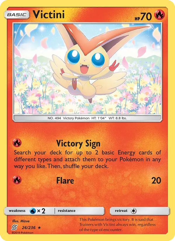 Victini 26/236 Unified Minds