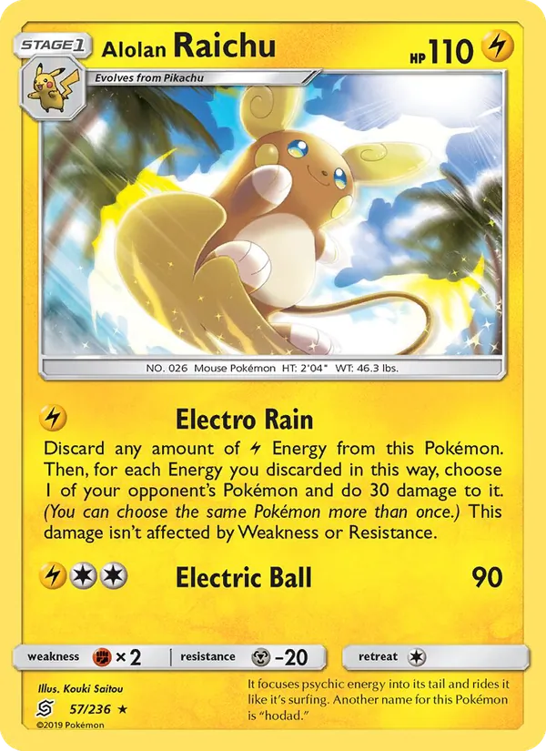 Alolan Raichu 57/236 Unified Minds