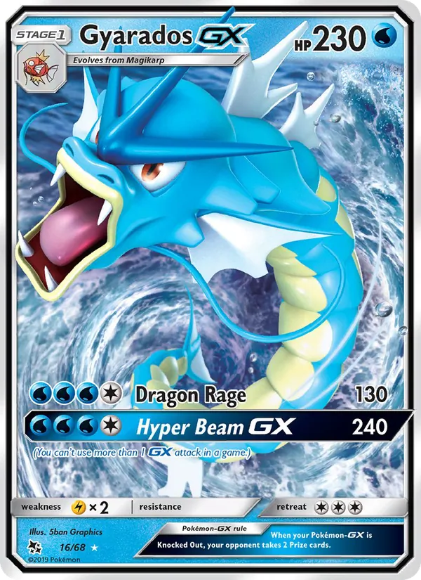 Gyarados GX 16/68 Hidden Fates