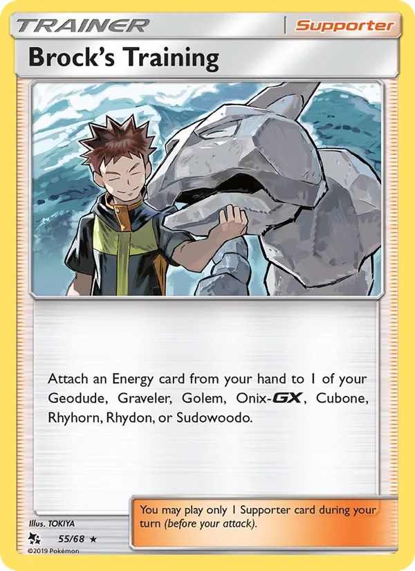 Brock’s Training 55/68 Hidden Fates