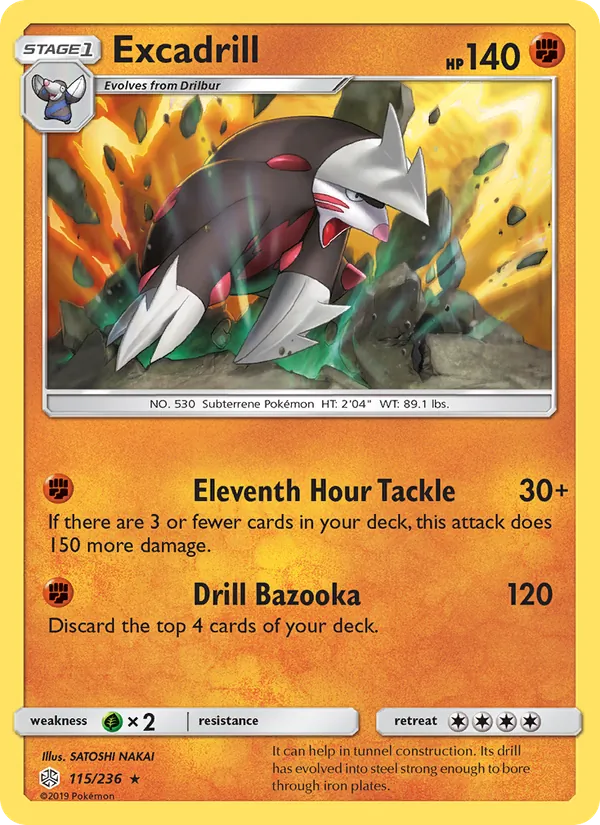 Excadrill 115/236 Cosmic Eclipse