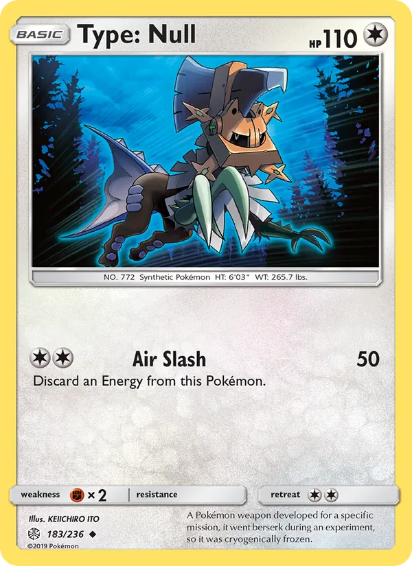 Type: Null 183/236 Cosmic Eclipse