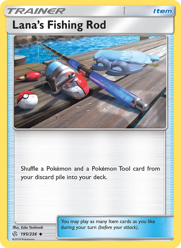 Lana’s Fishing Rod 195/236 Cosmic Eclipse