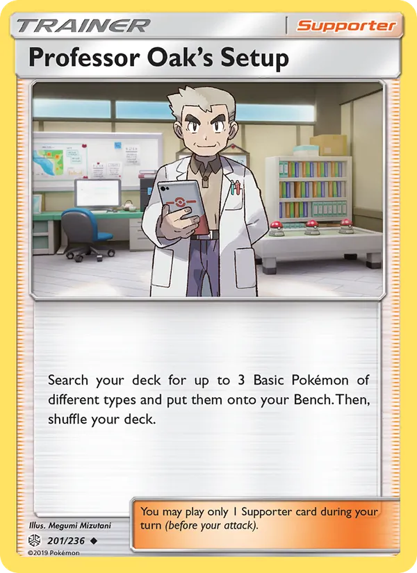 Professor Oak’s Setup 201/236 Cosmic Eclipse