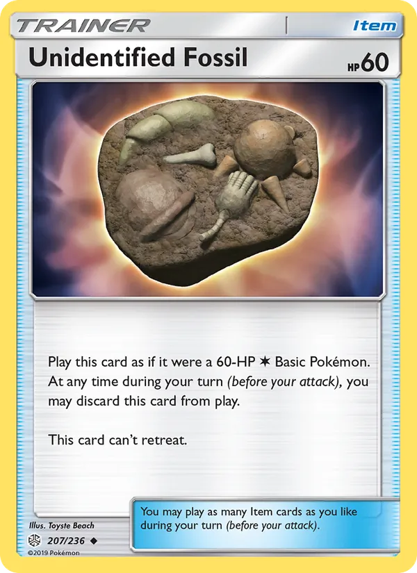 Unidentified Fossil 207/236 Cosmic Eclipse