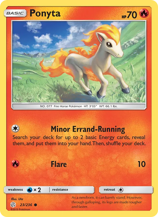Ponyta 23/236 Cosmic Eclipse