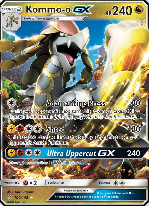 Kommo-o GX 100/145 Guardians Rising