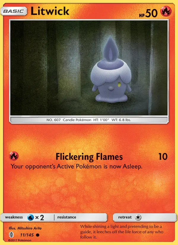 Litwick 11/145 Guardians Rising