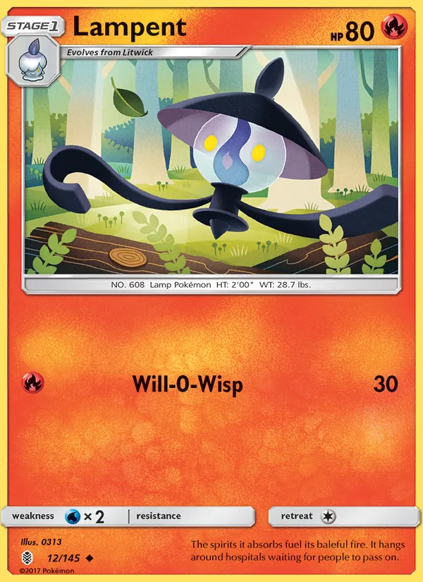 Lampent 12/145 Guardians Rising