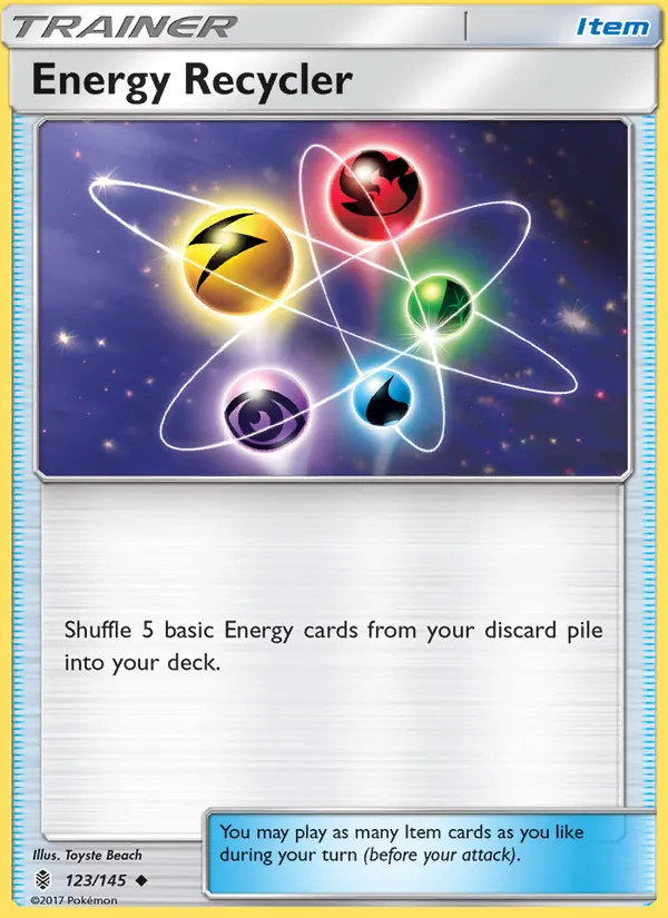 Energy Recycler 123/145 Guardians Rising