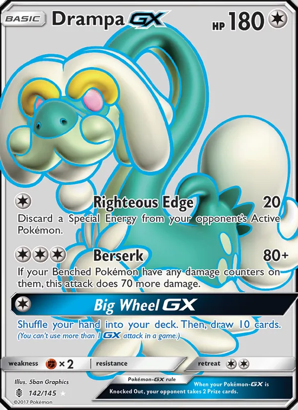 Drampa GX 142/145 Guardians Rising