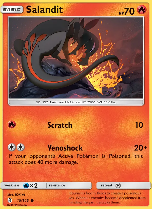 Salandit 15/145 Guardians Rising