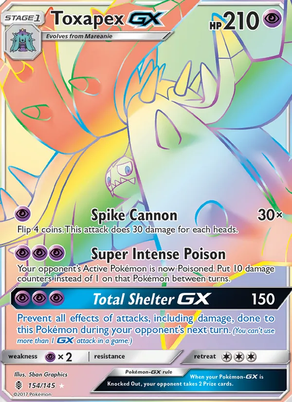 Toxapex GX 154/145 Guardians Rising