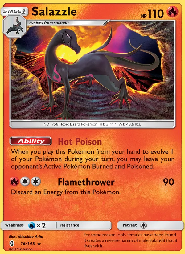 Salazzle 16/145 Guardians Rising