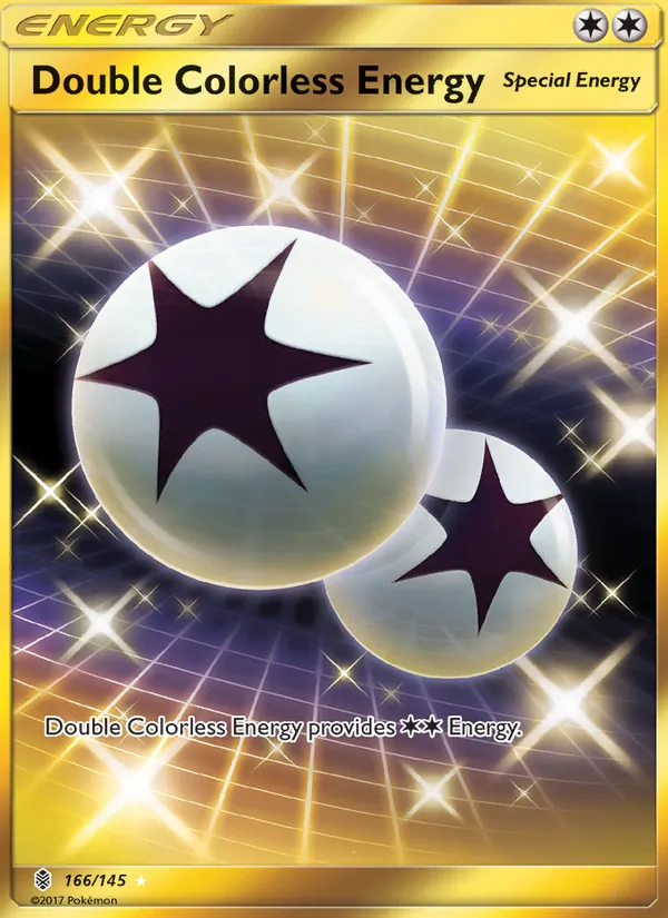 Double Colorless Energy 166/145 Guardians Rising