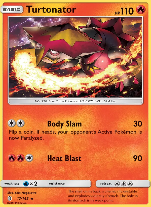 Turtonator 17/145 Guardians Rising