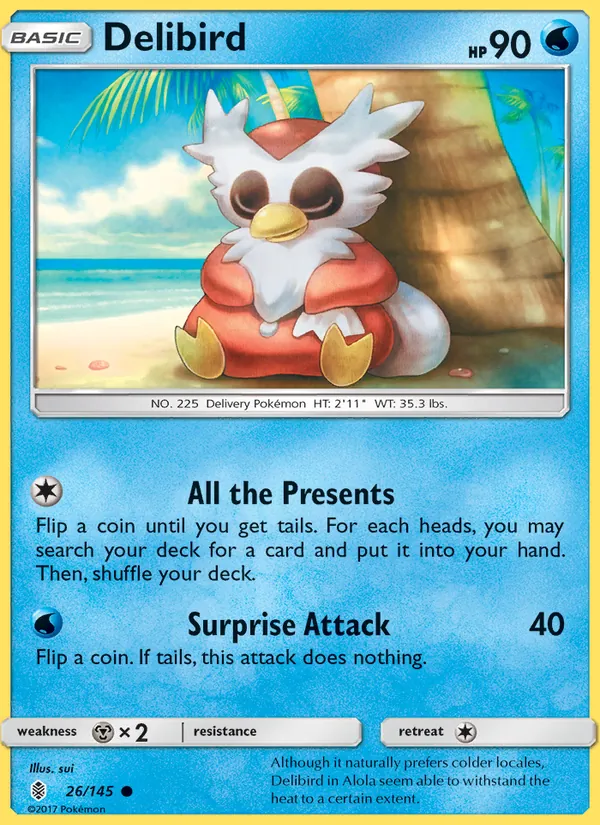 Delibird 26/145 Guardians Rising
