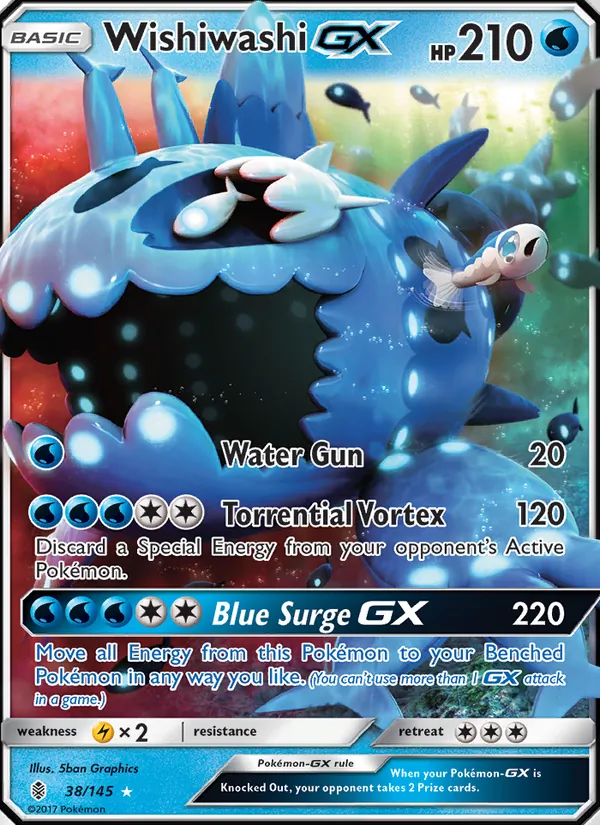 Wishiwashi GX 38/145 Guardians Rising