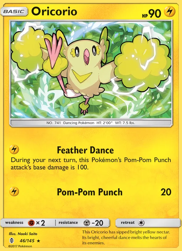 Oricorio 46/145 Guardians Rising