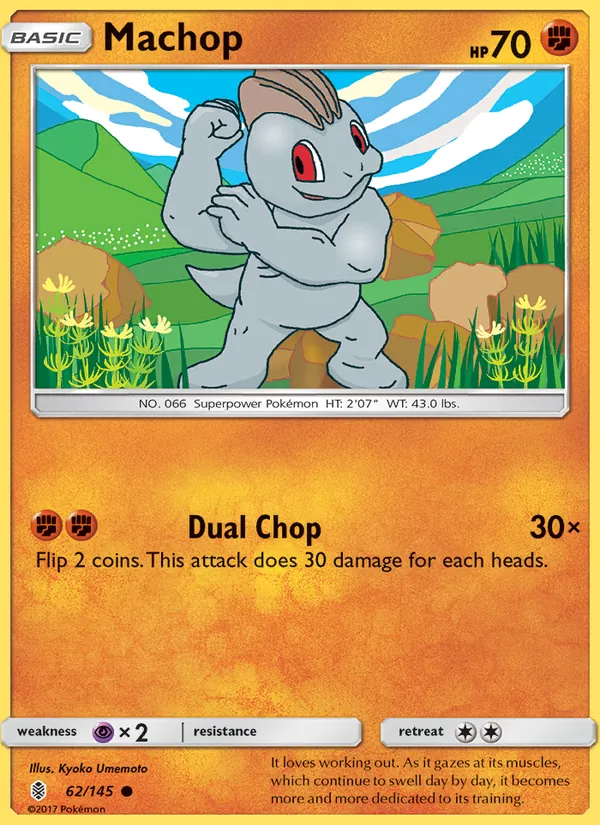 Machop 62/145 Guardians Rising