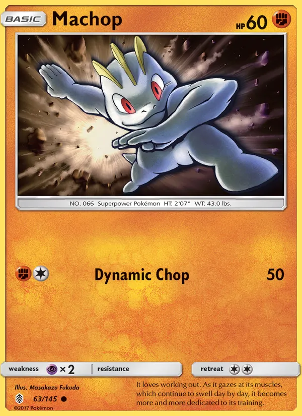 Machop 63/145 Guardians Rising