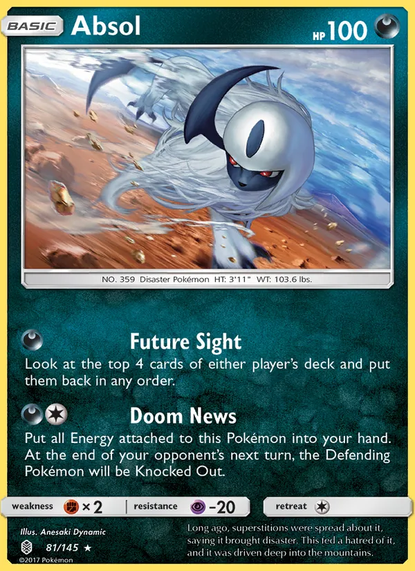 Absol 81/145 Guardians Rising