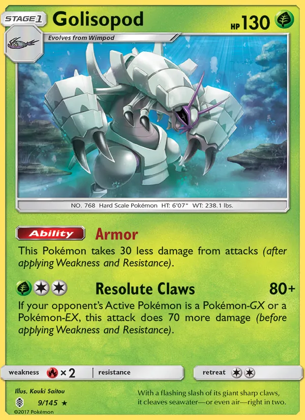 Golisopod 9/145 Guardians Rising