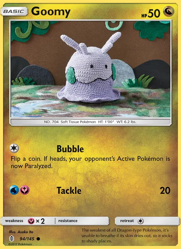 Goomy 94/145 Guardians Rising