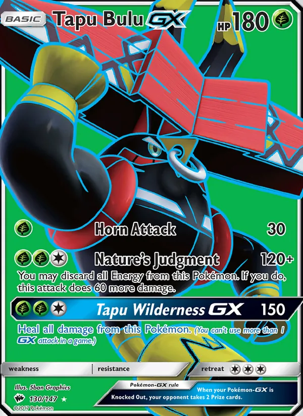 Tapu Bulu GX 130/147 Burning Shadows